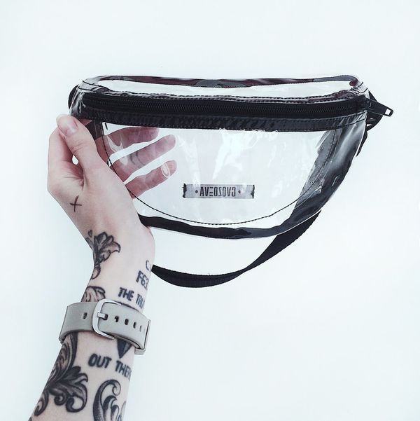 Сумка Поясная Gvozdeva Прозрачная - фото 1