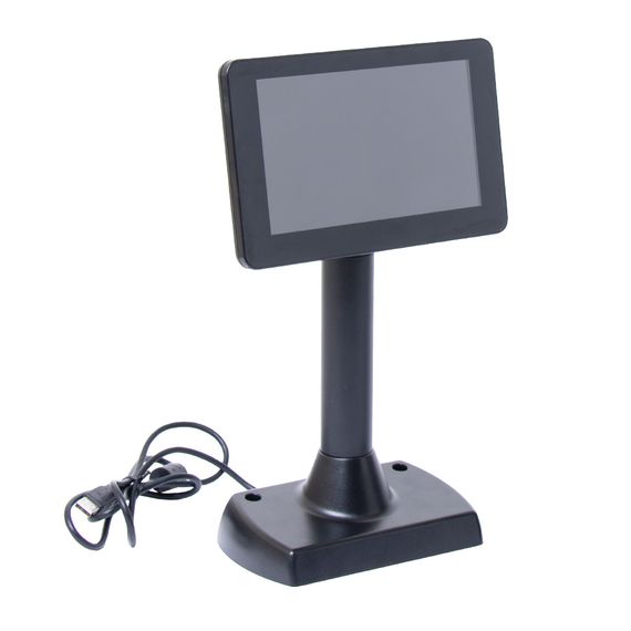 Дисплей покупателя POScenter L716, цветной, 1024*600, USB, черный