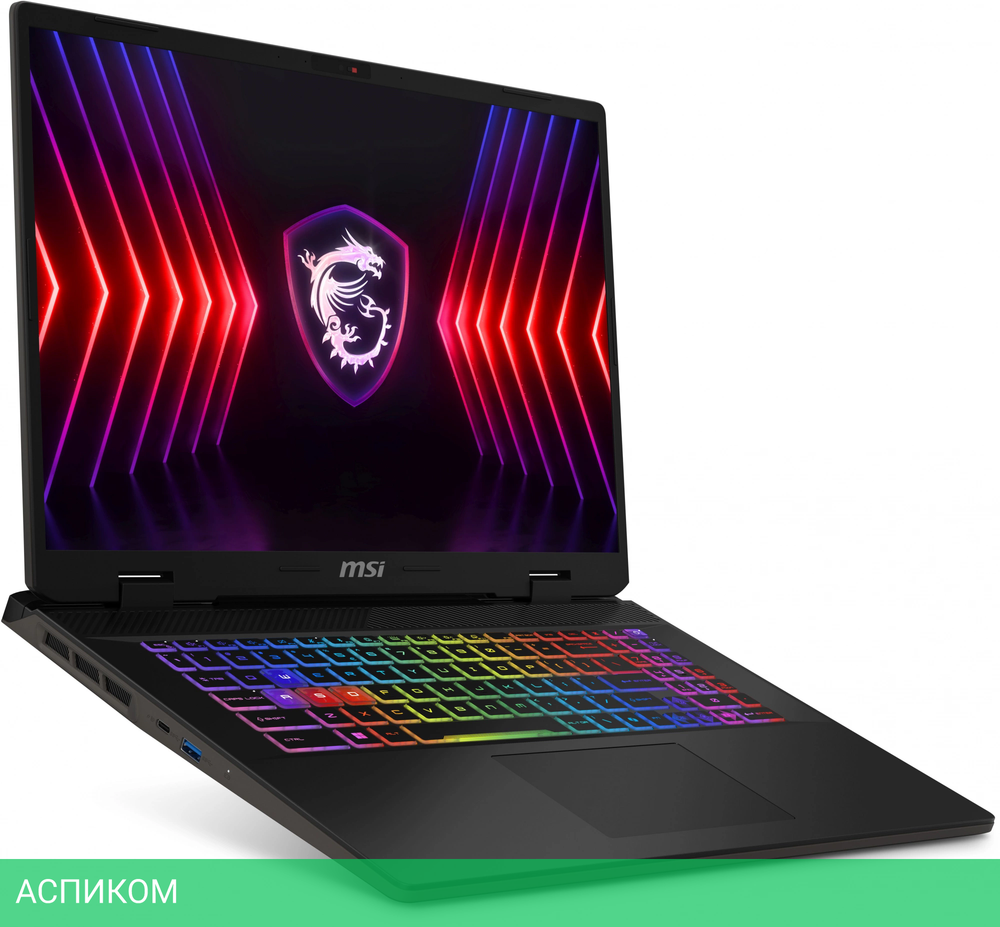 Ноутбук MSI MS-17T2 Sword 17 HX B13VFKG-221XRU Cosmos Gray (9S7-17T214-221)