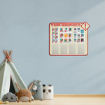 Стенд фигурный Уголок безопасности с карманами А4 150000379