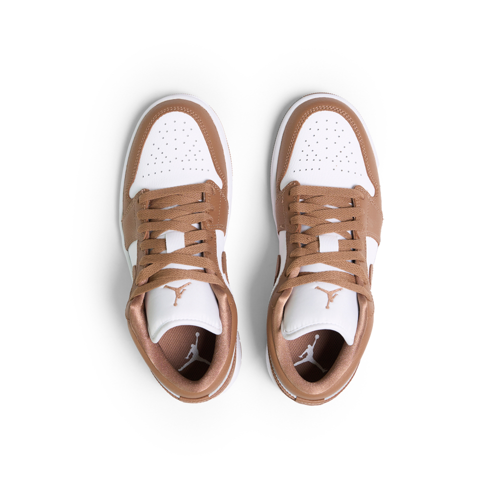 Кроссовки Jordan 1 Low "Archaeo Brown White"
