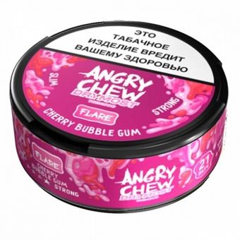 ANGRY CHEW STRONG SLIM 12гр - Вишневая жвачка
