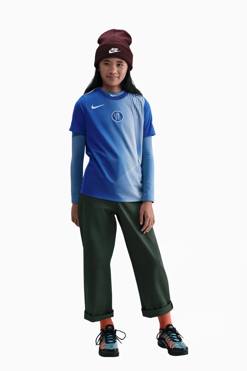 Футболка Nike Chelsea FC 25/26 Academy Pro Junior - синий
