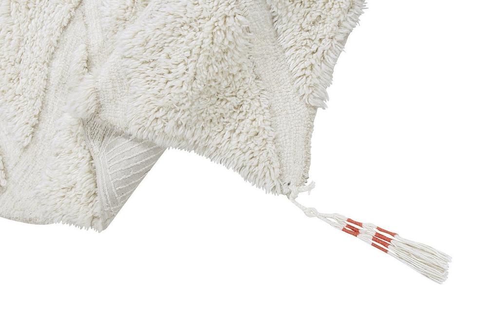 Шерстяной стираемый ковер Lorena Canals Enkang Ivory XL (200 x 300 см)