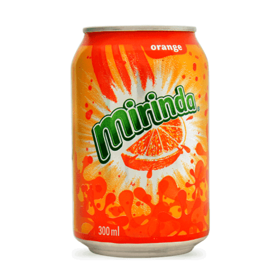 Напиток Mirinda Апельсин б/а с/г, 330 мл, 24шт Дания  АТ