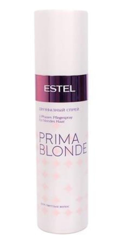 ESTEL PRIMA BLONDE Двухфазный спрей для светлых волос, 200 мл