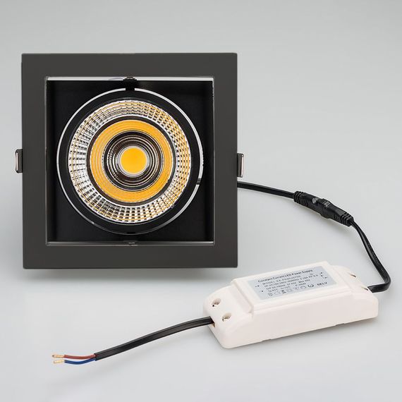 Встраиваемый светодиодный светильник Arlight CL-Kardan-S152x152-25W Warm3000 037030
