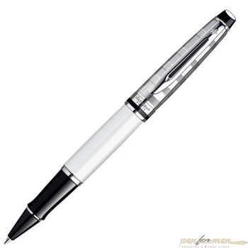 Роллер Waterman Expert 3 Deluxe White CT Fblack (S0952420)