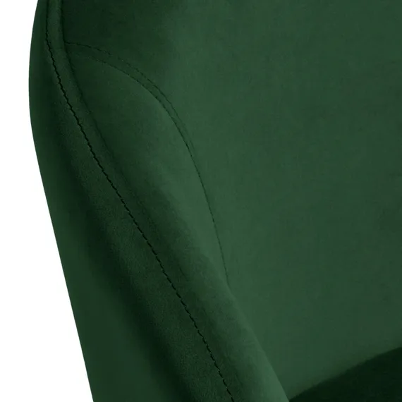 Стул Lime, зеленый микровелюр с золотыми ножками