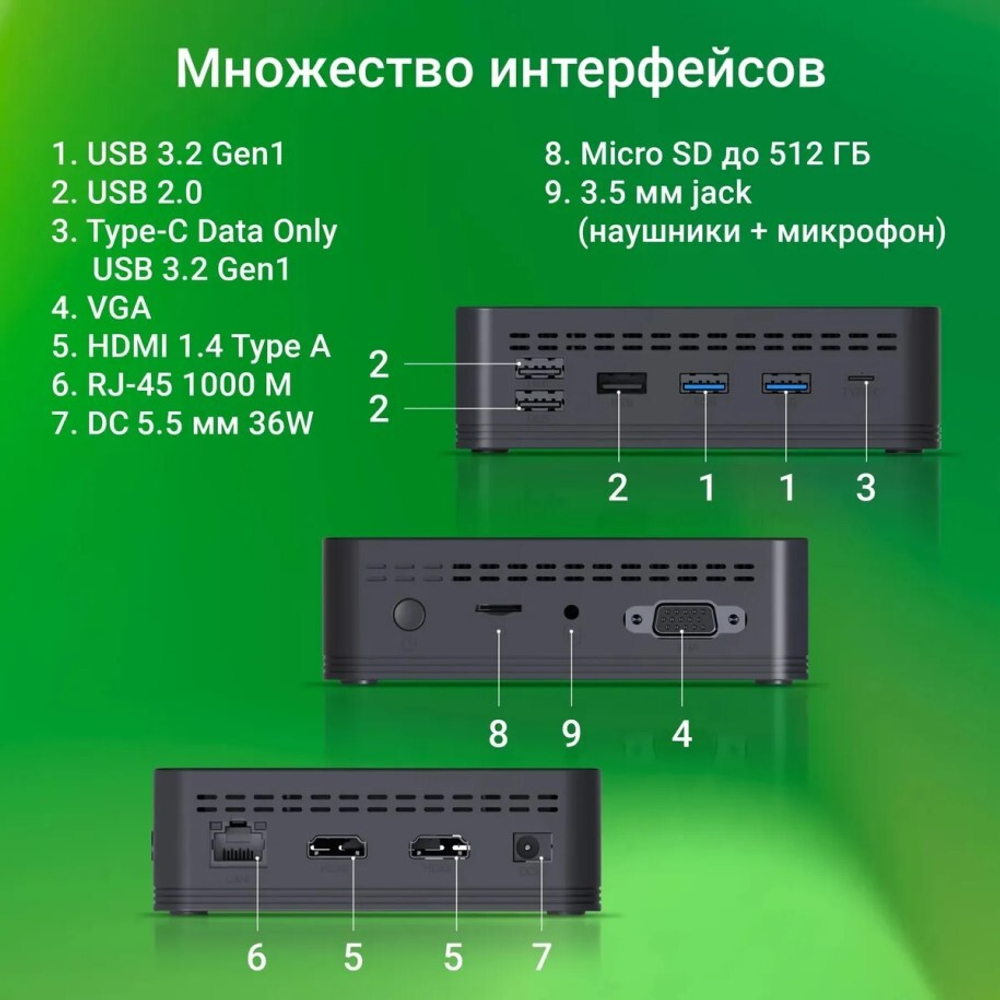 Неттоп  Digma Mini Office
