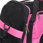 Сумка - переноска для животных «ЛЮБИМЫЙ БРО», цвет розовый, размер S, 42*19,5*23см/до 5кг (Пакет и Лейбл)