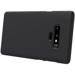 Тонкий жесткий чехол черного цвета от Nillkin для Samsung Galaxy Note 9, серия Super Frosted Shield