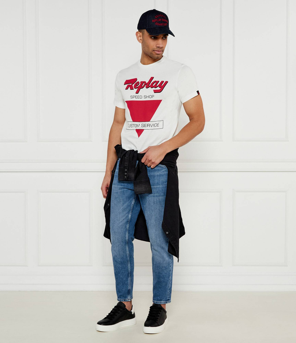Футболка Replay - белый(M3051 .000.2660)