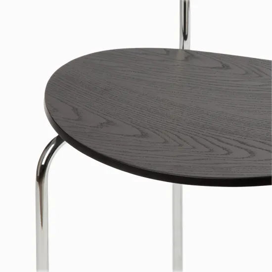 Обеденный стул Dina Plane металлический каркас, спинка и сиденье дерево