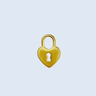 Подвес Love Lock Gold/Silver