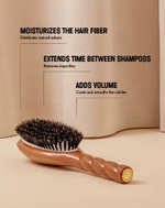 La Bonne Brosse Массажная расческа для волос N 01 Universal Hair Care Brush - Emerald Green