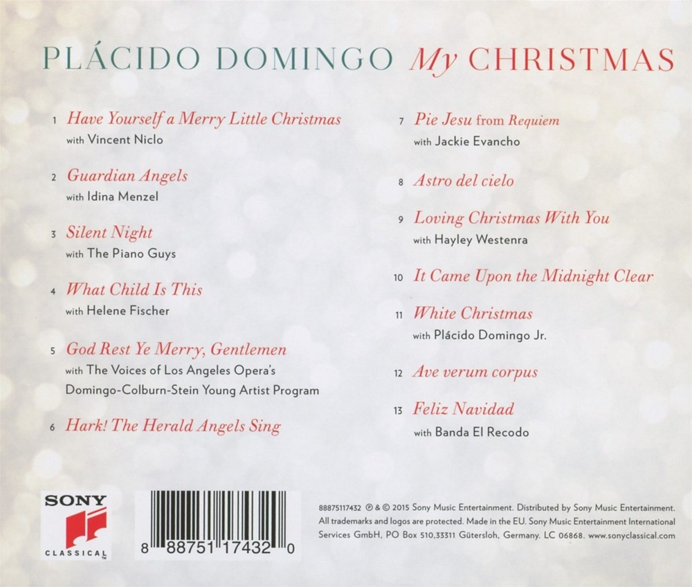 Placido Domingo / My Christmas (CD)