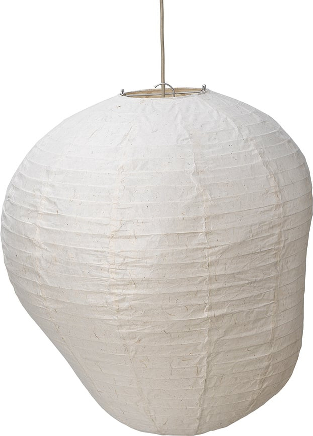 Абажур Ferm Living Kurbis, бумага, 57 см, бежевый
