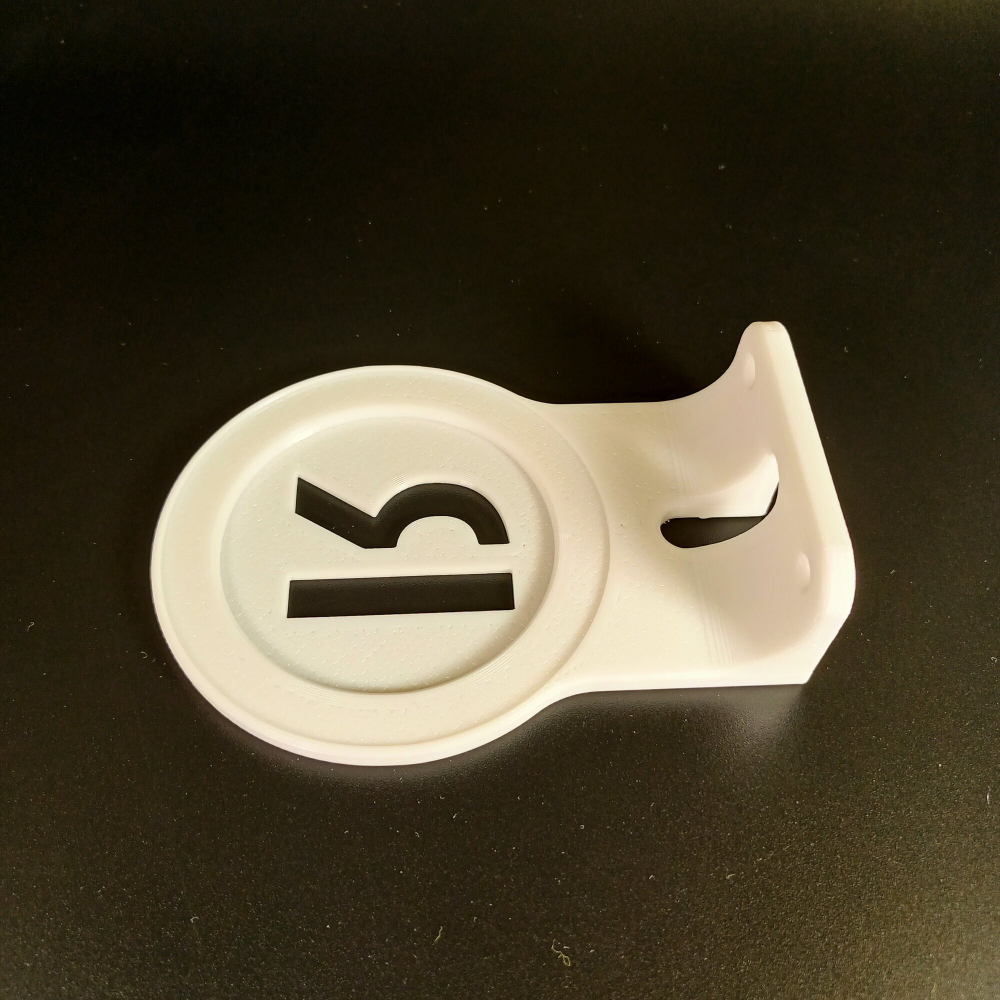 Настенный кронштейн-полка для Яндекс станций (Яндекс-Алиса) мини1, 3D печать, белый