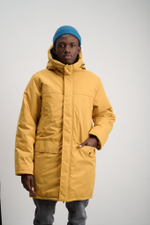Парка мужская зимняя "Минимал" горчица