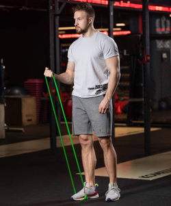 Эспандер ленточный STARFIT ES-803 2-15 кг, 208х1,3 см, зеленый