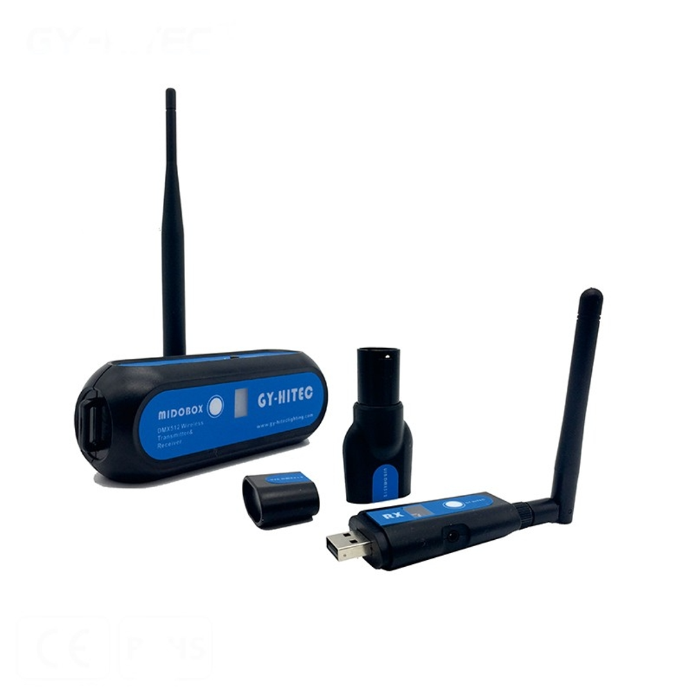 Dmx512wifi Wireless DMX 512 Mido Box/USB