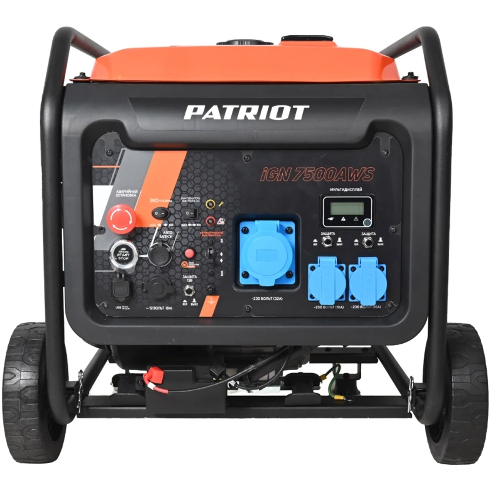 PATRIOT iGN 7500AWS генератор инверторный 472102375