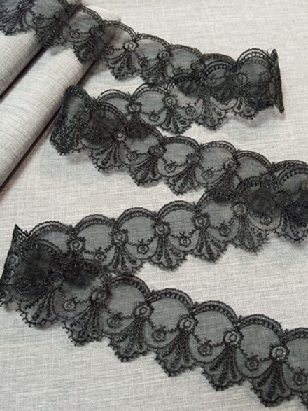 Кружево капрон 4 см*13.71 м