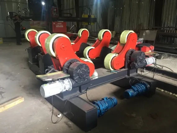 Саморегулирующиеся сварочные роликовые вращатели серии INZT, INTEGRAL