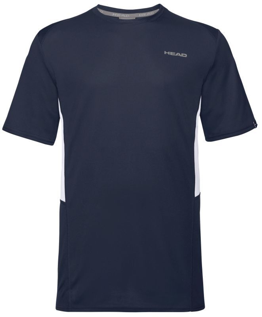 Мужская теннисная футболка Head Club Tech T-Shirt M - dark blue