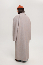 Пальто реглан миди