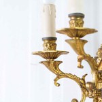 Настенное бра с тремя рожками в стиле Людовика XVI