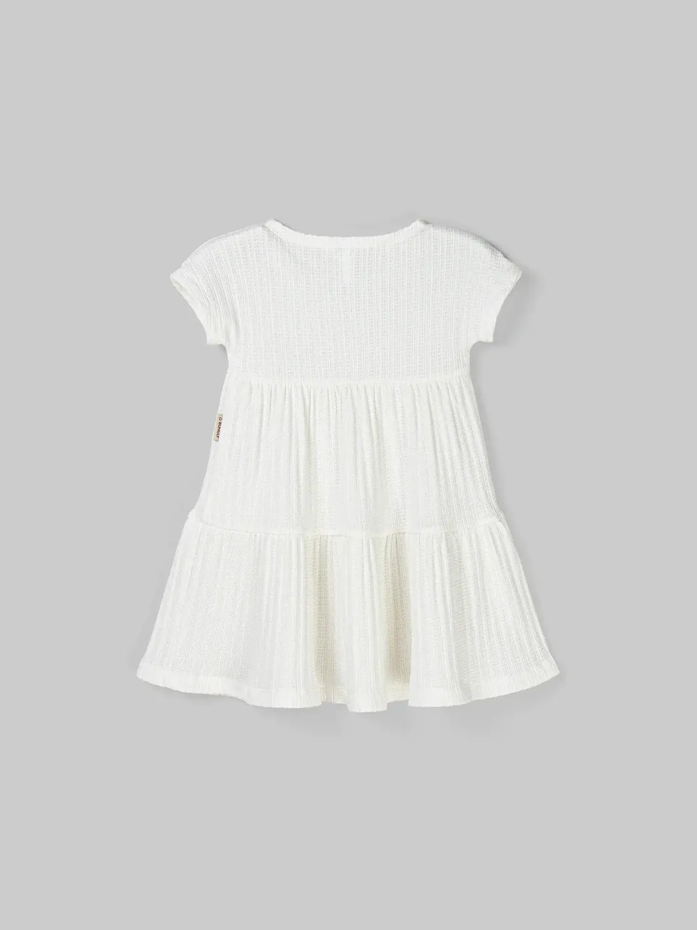 Платье с воланами "Тофу"