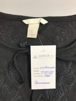 Блузка H&M с вышивкой 42 размер