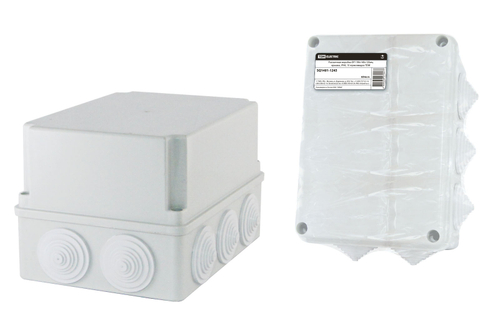 Коробка распаячная ОП 190х140х120мм IP44 10 гермовводов TDM