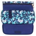 Пенал мягкий 1 отделения 210х50х90 Brauberg Military, синий, ткань