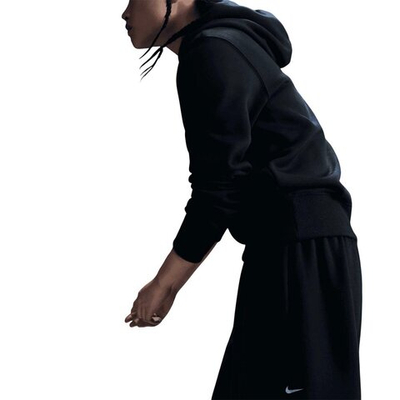 Баскетбольная женская толстовка Nike Sportswear Phoenix Fleece Black Sweatshirt