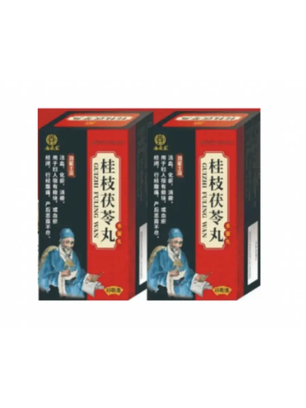 Пилюли Гуй Чжи Фу Лин Вань Gui Zhi Fu Ling Wan