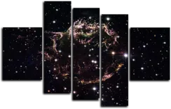 Модульная картина "Созвездие Кассиопея"