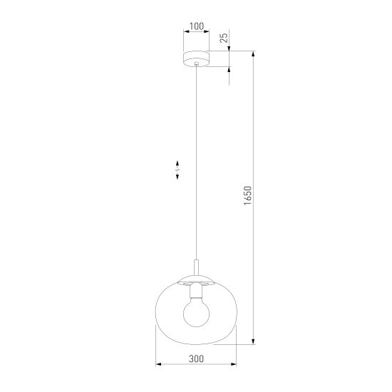 4817/ подвесной светильник /Vibe