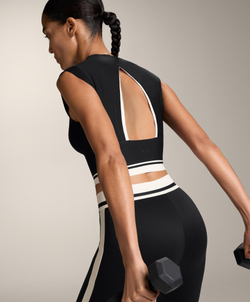 Oysho Спортивный топ Perfect-adapt, черный