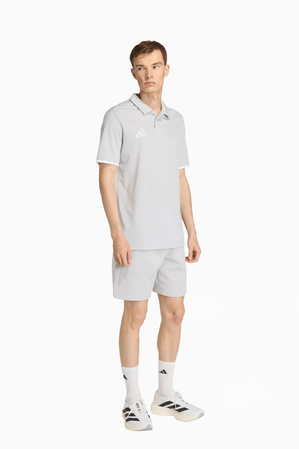 Футболка adidas Entrada 26 Polo - серый