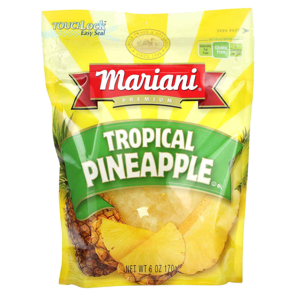 Mariani Dried Fruit, Тропический ананас, 170 г (6 унций)