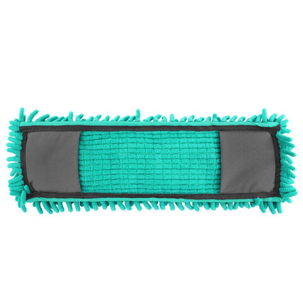 Швабра КОМПЛЕКТ флаундер 40 см + МОП синель (ТИП К) + черенок 70-120 см, ЛЮБАША БЮДЖЕТ, 700051