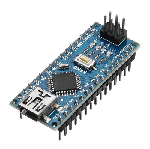 Контроллер Arduino Nano 3.0 (припаянные контакты)