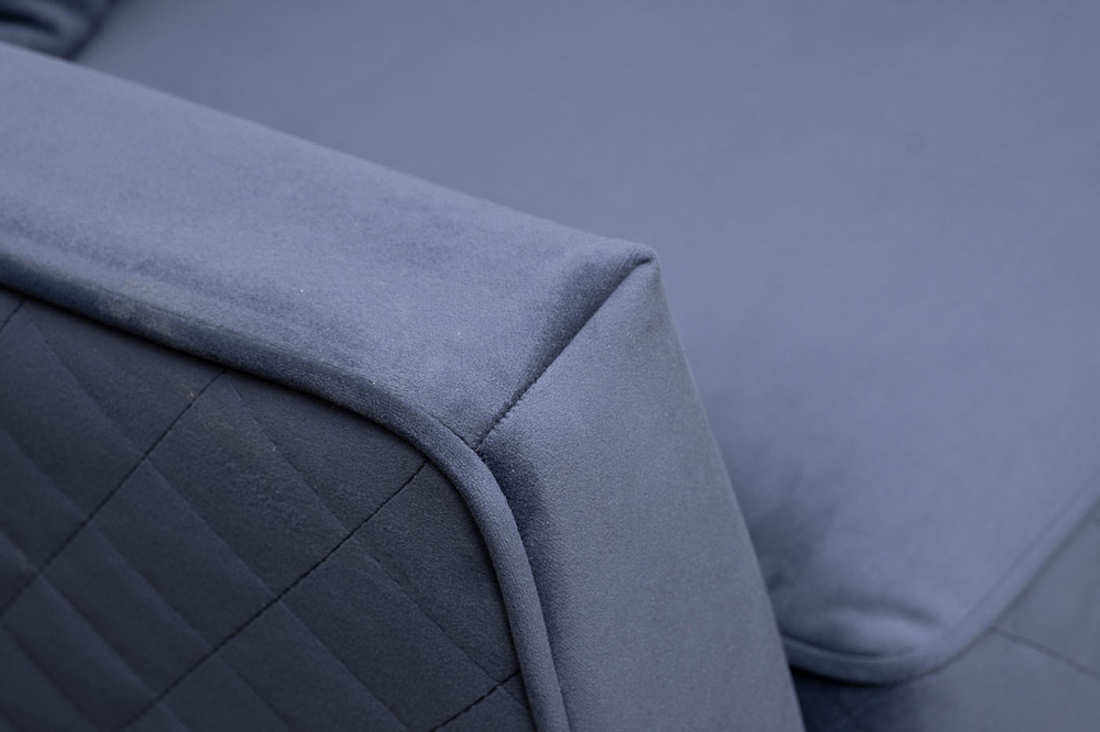 Диван трехместный с канапе Garda Decor Sorrento 230 механизм тик-так