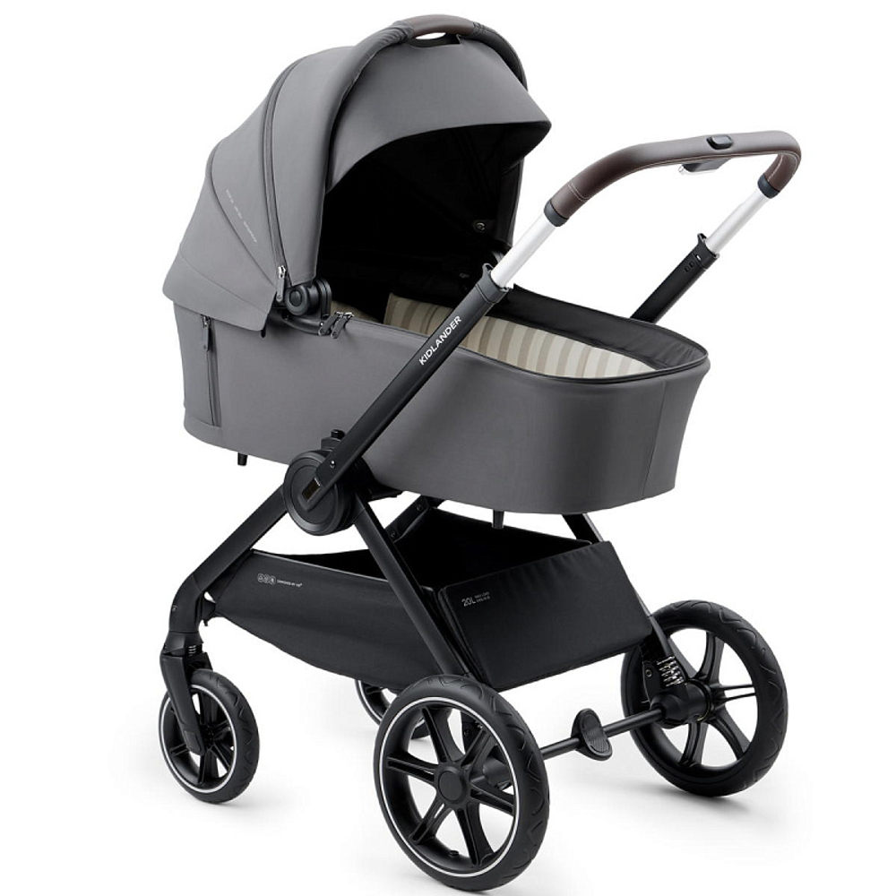 Детская коляска Happy Baby Kidlander 2 в 1 dark grey