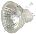 СВЕТОЗАР 35Вт GU4 2700K 12В 35мм, Галогенная лампа сзащитнымстеклом(SV-44713)