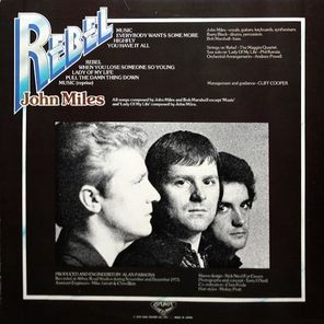 John Miles / Rebel (LP)
