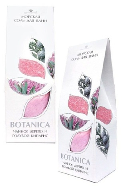 BOTANICA СОЛЬ д/ванн чайное дерево и голубой кипарис 700г